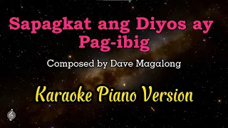 Sapagkat ang Diyos ay Pag-ibig - Karaoke Piano Version (Female key)