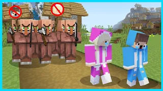 MIPAN & ZUZUZU DI USIR WARGA VILLAGER DI MINECRAFT KARENA MISKIN! SEDIH BANGET