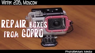 Замена стекла на защитном боксе от экшн камер GoPro