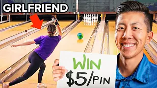 I Gave My Girlfriend $5 For Every Pin She Beat Me By