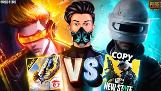 FREE FIRE MAX VS PUBG NEW STATE || GARENA FREE FIRE