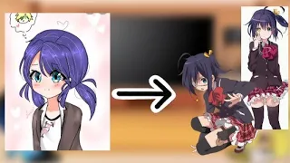 MLB react to Marinette as Rikka||{Requested}||Gacha||Miraculous ladybug||