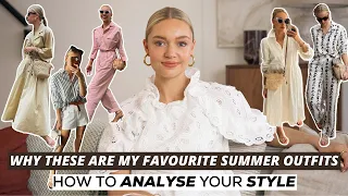 DO THIS BEFORE BUYING NEW CLOTHES | MY ALL TIME FAVOURITE SUMMER OUTFITS & ANALYSING WHY