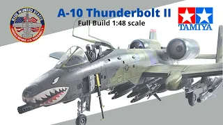 A-10A Thunderbolt II full build 1:48 scale by Tamiya