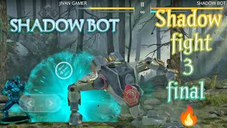 EPILOGUE 👉 SHADOW FIGHT 3 SHADOW BOT | shadow fight 3 defeat the shadow bot🔥