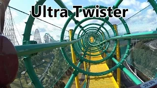 Ultra Twister Roller Coaster - Nagashima Spa Land Japan - On-ride POV