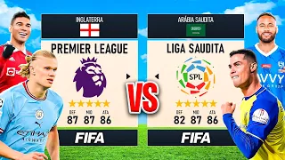 PREMIER LEAGUE 🆚 SAUDITÃO! Quem leva a MELHOR? 🏆