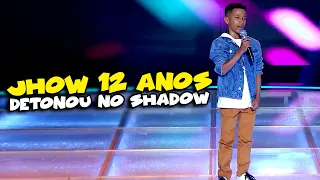 JHOW de APENAS 12 anos CANTOU "Só De Olhar" | SHADOW BRASIL | RAUL GIL