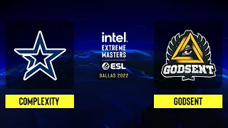 Complexity vs. GODSENT - Map 3 [Inferno] - IEM Dallas 2022 NA - Closed Qualifier