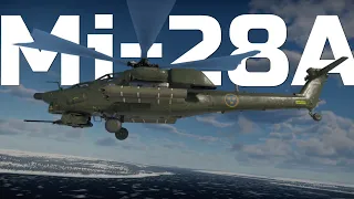 Разъ*бщик наземки - шведский "Mi-28A". Обзор геймплея в War Thunder.