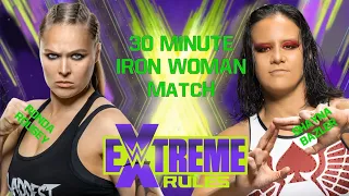 WWE 2K23 Dream Match Ronda Rousey vs. Shayna Baszler: Extreme Rules 2023, Dream Iron Woman Match