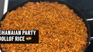 LET’S MAKE THE BEST GHANAIAN PARTY JOLLOF RICE #GHANAJOLLOF #HOLIDAYS #JOLLOFRICE #VLOGMAS2020