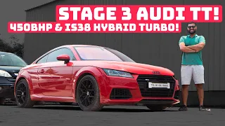 Stage 3 Audi TT makes 450BHP & has a IS38 Hybrid Turbo 🤯! | Autoculture