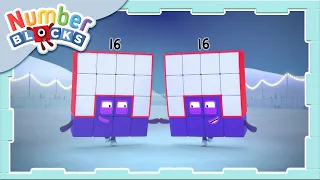 @Numberblocks- Snow Day! ☃️❄️ | Back to School | Learn to Count