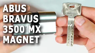 ABUS BRAVUS 3500 MX Magnet - немецкий цилиндр с магнитным пином.