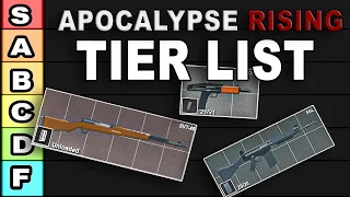 Apocalypse Rising 2 *NEW* Guns TIER LIST! (Roblox)
