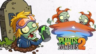 PvsZ 2 Dark Ages level 1-10 how to defeat jester zombies plants vs zombies 2