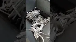 strapping shredder machine