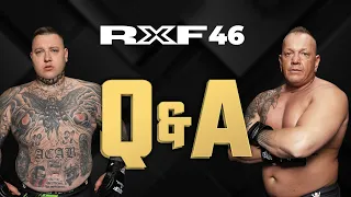 Q&A cu MARIAN PICIU vs DAN BLONDU  | RXF 46