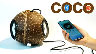 DIY Bluetooth Speaker With Coconut 如何用椰子做蓝牙音响 | BillMingLabs