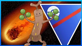 ONE-SHOTS GALORE!! SUDOWOODO METEOR BEAMS THE GREAT LEAGUE!! | POKÉMON GO BATTLE LEAGUE