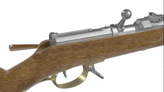 Reconstitution 3D : le fonctionnement du fusil Dreyse