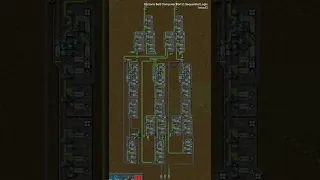 Процессор из конвейеров в Factorio! #Shorts