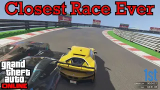 Probably My Closest Race Ever - GTA 5 Stunt Races