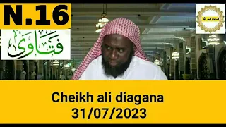 Cheikh Aly Diagana 31/07/2023 سؤال وجواب