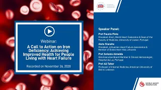 Webinar | A CTA on Iron Deficiency: Achieving Improved Health for People Living with Heart Failure