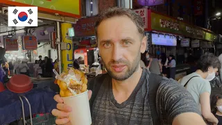 Am ajuns intr-o PIATA de NOAPTE in Coreea! Testam street food in Busan!