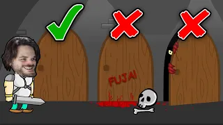 ESCOLHA A PORTA ERRADA E VOCÊ MORRE! - Lucky Tower