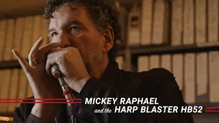 Mickey Raphael and the Harp Blaster HB52