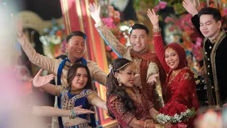 Di Balik Layar Sebelum Acara Pernikahan Putri Isnari dan Abdul Azis