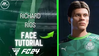 EAFC 24 - RICHARD RÍOS Face + Stats (Tutorial)