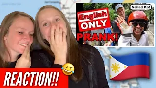 English ONLY Prank in CEBU PHILIPPINES - Morena Girls REACT to Bisayang Hilaw | SO FUNNY #Bisdak