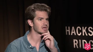 TSA SoCal Interviews Hacksaw Ridge Director Mel Gibson & Star Andrew Garfield