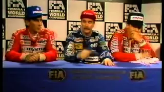 Ayrton Senna Calls Prost A Coward.mpg