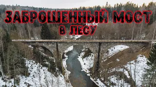 Заброшенный мост в лесах Новгородской области