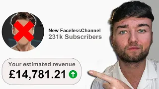 3 No Face YouTube Channels That Can Make You $257/Day (Real Examples)