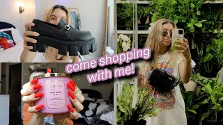 plant shopping, clothing haul, + rearranging my room! | vlog
