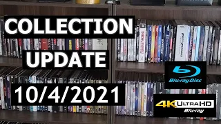 4K, Blu-ray, and DVD Movie Collection Update!! (10/4/2021)