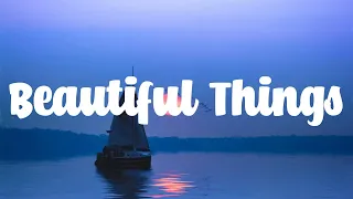 Beautiful Things - Benson Boone (Lyric video)