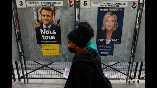 Macron calls candidate Le Pen 'racist' as election nears