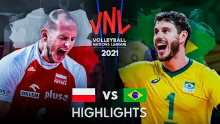 HISTORICAL MATCH | BRAZIL vs POLAND | FINAL Men's VNL 2021