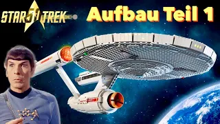 Mega Bloks U.S.S. ENTERPRISE Bauvideo 1/5 dph83 - Riesen "LEGO" ENTERPRISE