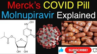 How Does Merck’s Antiviral Pill Molnupiravir Work to Fight COVID-19? Molecular Mechanism Explained!