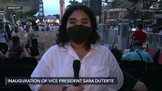 Recap of VP-elect Sara Duterte’s inauguration in Davao City