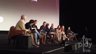 Deadwood The Movie. Emmy's Cast & Crew Panel. Ian McShane Tim Olyphant Kim Dickens John Hawkes