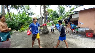 Pa Gara2x "Epok" Villanueva vs Mini Pacman | Raw Real Boxing Footage in Philippines